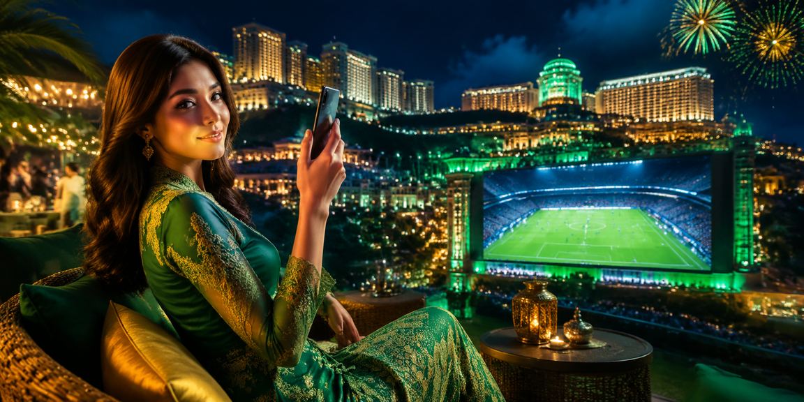 Pertaruhan football di Genting Highlands dalam gaya Melayu melalui telefon bimbit