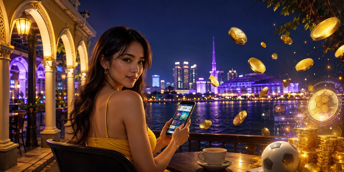 Pengguna kasino mudah alih Selangor menggunakan telefon untuk bermain